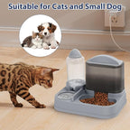 Yummy Sam Automatic Cat Feeder and Water Dispenser, 2 in 1 Large Capacity - Image 7