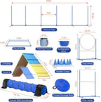 FetchFlow Dog Agility Training Equipment – Complete Backyard Agility Course Set - Image 4