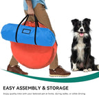 DWVO Dog Agility Accessories Kit: Comprises of a Teaser Pole, 2 Hurdles - Image 6