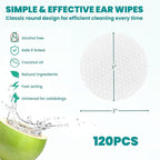 Ear Cleaner Wipes 120 Counts, Dog Ear Cleaner, Grooming Kit Care - Image 6