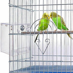 Hanging Bird Bath Cube Bird Bathtub Bath Shower Box Bowl Cage Accessory - Image 2