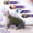 SUNFURA Hair Sticky Cat Clothes, Cat Sweater - Image 5