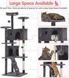 70in Cat Tree Cat Climbing Tower - Image 2