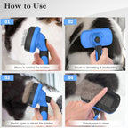 Swihauk Self Cleaning Slicker Brush - Image 7