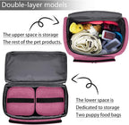 BAGLHER Pet Travel Bag, Double-Layer Pet Supplies Backpack, Pet Travel Backpack - Image 6