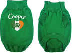 Personalized Dog Sweater, Custom Knit Sweater - Image 2