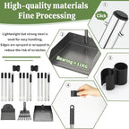 T2Y Pooper Scooper, Adjustable Stainless Steel Rake & Extra Large Tray - Image 4