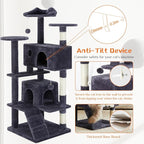 Sweetcrispy 54 Inch Cat Tree Tower, Indoor Cat Condo - Image 3