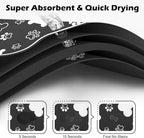 Dog Cat Food Mat, Rapid Absorbent Pet Feeding Mat, Bone Shaped Dog Placemat - Image 2