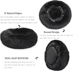 Calming Donut Dogs Beds for Small Dogs Washable, 28inch Plush Round Pet Bed for - Image 5