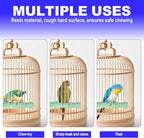 2pcs Bird Beak Grinding Stone, Resin Anti-Slip Beak Grinder Stone Perches Bird - Image 7
