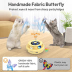ORSDA Cat Toy, 3-in-1 Automatic Interactive Electronic Moving Ambush Feather - Image 4
