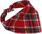Lionet Paws Christmas Dog Bandana Washable Cotton Handkerchief Scarf Triangle - Image 5