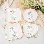 Custom Wildflower Engaged Ring Dish, Personalised Floral Trinket Dish, Ring - Image 6
