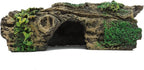 JIH Aquarium Decorations Resin Hollow Tree Trunk Ornament, Bettas House Cave - Image 3