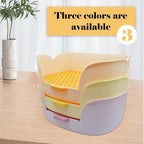 15.1"X11.0" Large Rabbit Litter Box, Plastic Square Rabbits Potty Trainer - Image 7