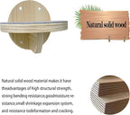 2 PCS Cat Climbing Shelf Wall Mounted, Cat Wall Shelves, Wooden Climbing Steps - Image 3