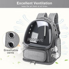 Cat Backpack Carrier, Breathable Cat Bubble Backpack Large Space Cat Carrier - Image 2