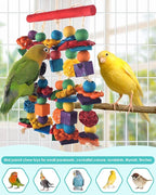 Bird Toys, for Medium Small Cockatoos Budgie Lovebird Cockatiel Conure - Image 3