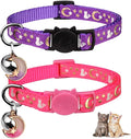 2PCS Breakaway Cat Collars by Baeuppit