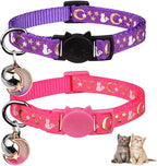 2PCS Breakaway Cat Collars by Baeuppit