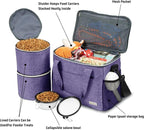 BAGLHER Dog Travel Bag Backpack Pet Supplies Backpack 5-Piece Set - Image 7