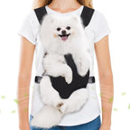 Pet Carrier Backpack, Hands-Free Adjustable Dog Front Carrier Legs Out & by Hpetppy