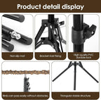 Adjustable Bird Perch Stand, 16-62 Inch Height Adjustable Bird Training Perch - Image 5