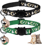 Baeuppit 2PCS Breakaway Cat Collars by Baeuppit
