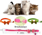 16 PCS Cute Cat Collars with Bells - Image 5