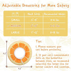 ANWA Adjustable Cat Cone Collar Soft, Cute Cat Donut Collar After Surgery - Image 2