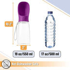 Mr. Pen Portable Dog Water Bottle, 19 oz, Travel Dog Water Bottle Dispenser - Image 3
