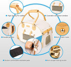 Foldable Premium PU Leather Dog Purse - Image 3