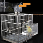 Hanging Bird Bath Cube Bird Bathtub Bath Shower Box Bowl Cage Accessory - Image 4