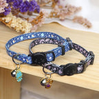 Cat Collar Breakaway, 2 Pack Cotton Cats Collars - Image 2