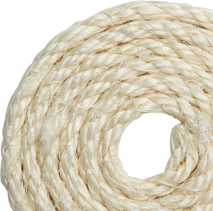 White Sisal Rope 1/4 Inch by 65-Feet - Image 8