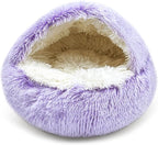 Cat Bed for Indoor Cats, Calming Cozy Cave by Unknown