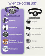 Waterproof Airtag Cat Collar, Breakaway Cat Airtag Collar - Image 3