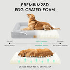 Homemate Dog Bed Medium Size Dog 28x23 inch - Image 4
