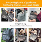 Cat Backpack，Expandable Cat Carrier Backpack, Dog Backpack Carrier and Pet - Image 6