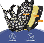 Pawaboo Pet Carrier Backpack, Adjustable Pet Front Cat Dog Carrier Backpack - Image 5
