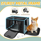 Petskd Pet Carrier 17x11x10.5 Delta American United Airline Approved, Pet - Image 6