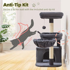 Taoqimiao MS043G Cat Tree, 32.2-Inch Cat Tower - Image 6