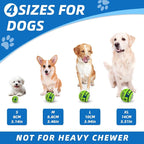 Interactive Puzzle Dog Treat Ball, Treat Dispensing Enrichment Dog Toys Ball - Image 5