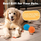 HIPPIH Indestructible Squeaky Dog Toys, Interactive Dog Balls 2 Pack, Chew Toys - Image 8