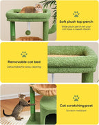 SYANDLVY Cactus Cat Tree for Indoor Cats, Modern Cat Furniture - Image 5