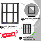 PETLESO Large Dog Door for Screen Door - Image 5