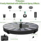 AMZtime 1.4W Solar Bird Bath Fountain - Image 6