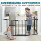 Mumeasy 80" Extra Wide Baby Gate - Image 7