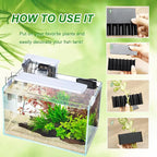2PC 7 Holes Upgraded Aquarium Plant Holder, Aquatic Plants Cup - Image 4